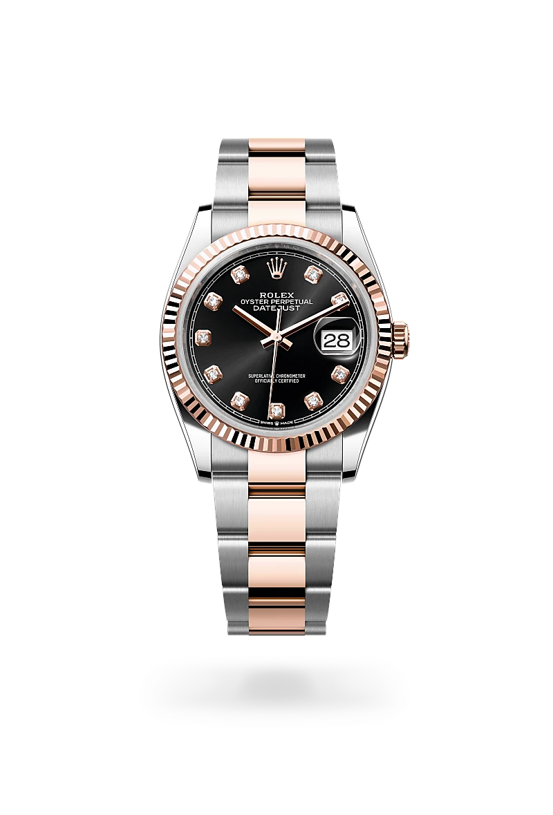 Rolex Datejust 36腕錶永恒玫瑰金鋼（蠔式鋼與永恒玫瑰金的組合）款，M126231-0020 - 馮良記表行