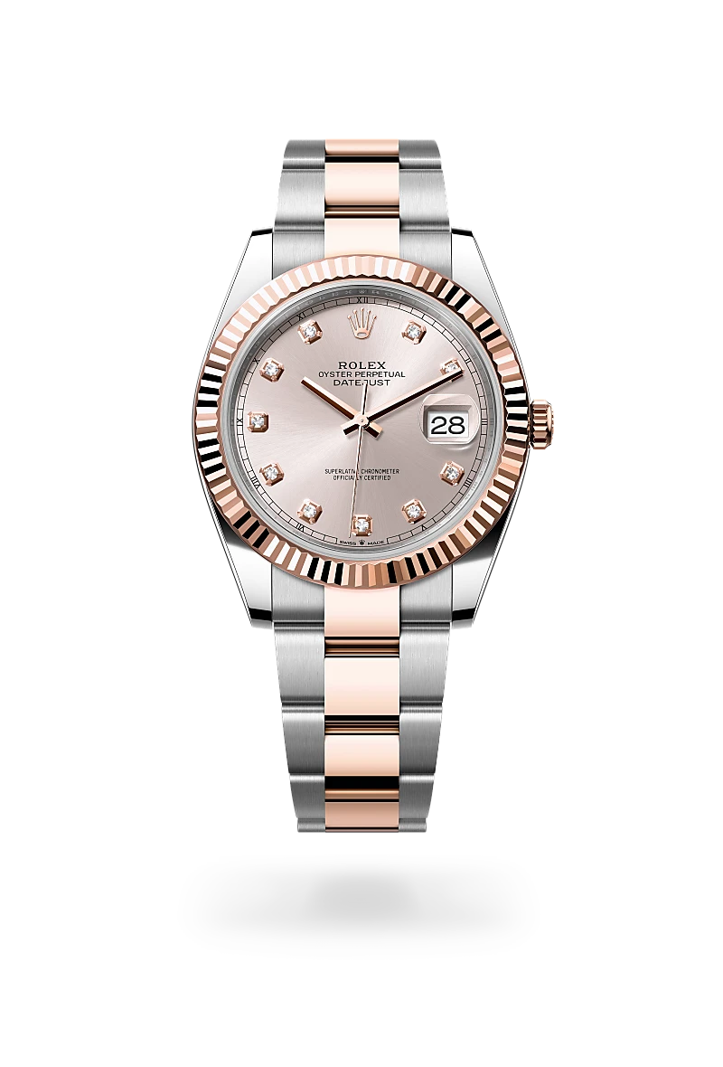 Rolex Datejust 41腕錶永恒玫瑰金鋼（蠔式鋼與永恒玫瑰金的組合）款，M126331-0007 - 馮良記表行
