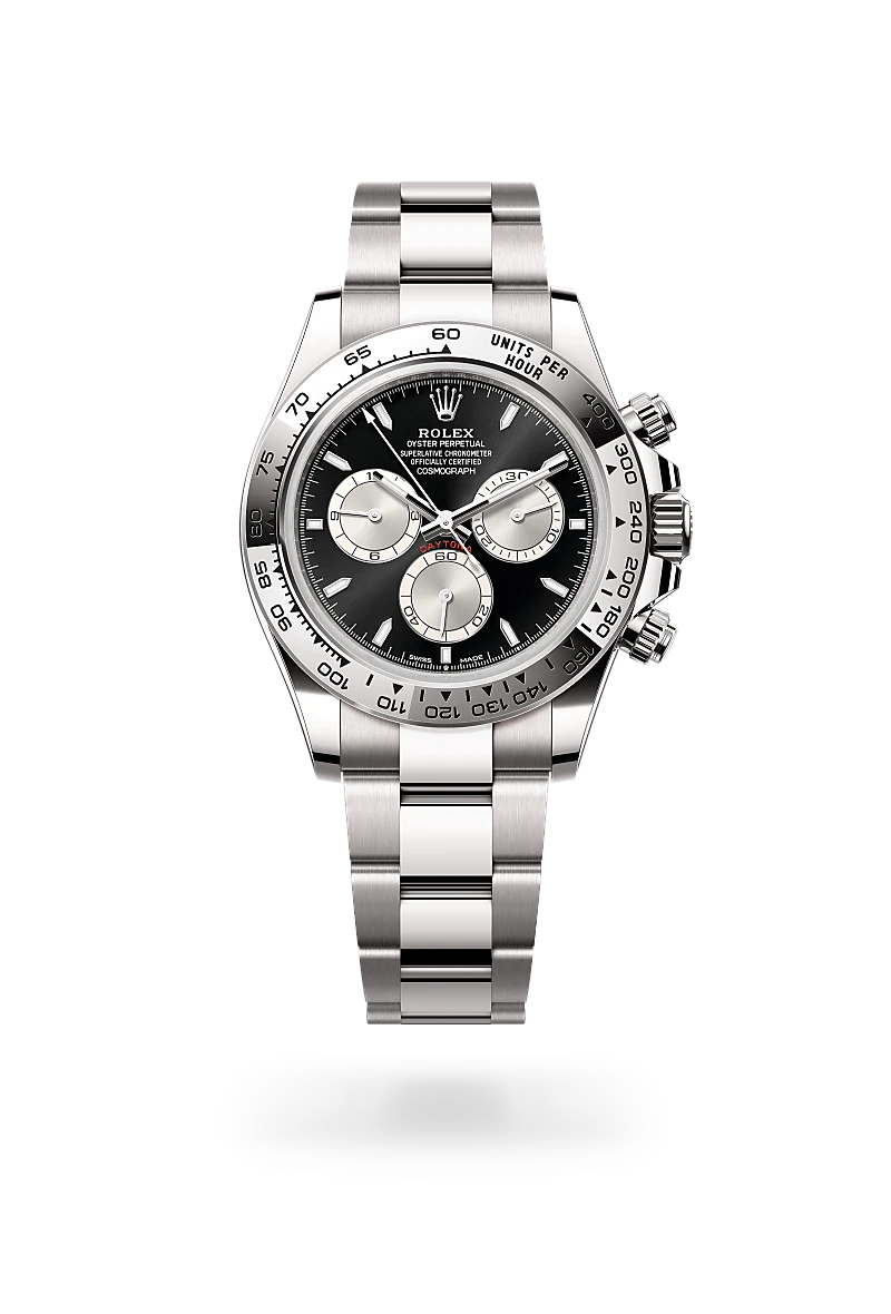 Rolex Cosmograph Daytona腕錶18K白色黃金款，M126509-0001 - 馮良記表行