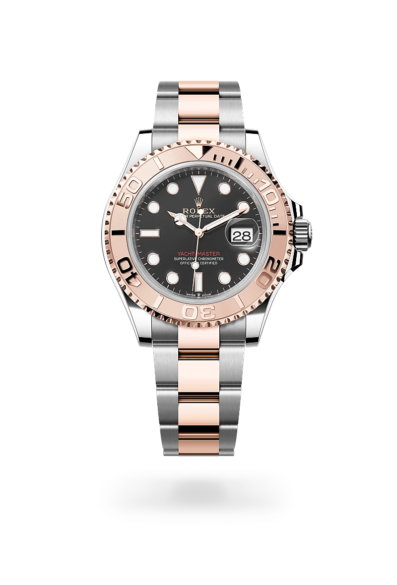 Rolex Yacht-Master 40腕錶永恒玫瑰金鋼（蠔式鋼與永恒玫瑰金的組合）款，M126621-0002 - 馮良記表行