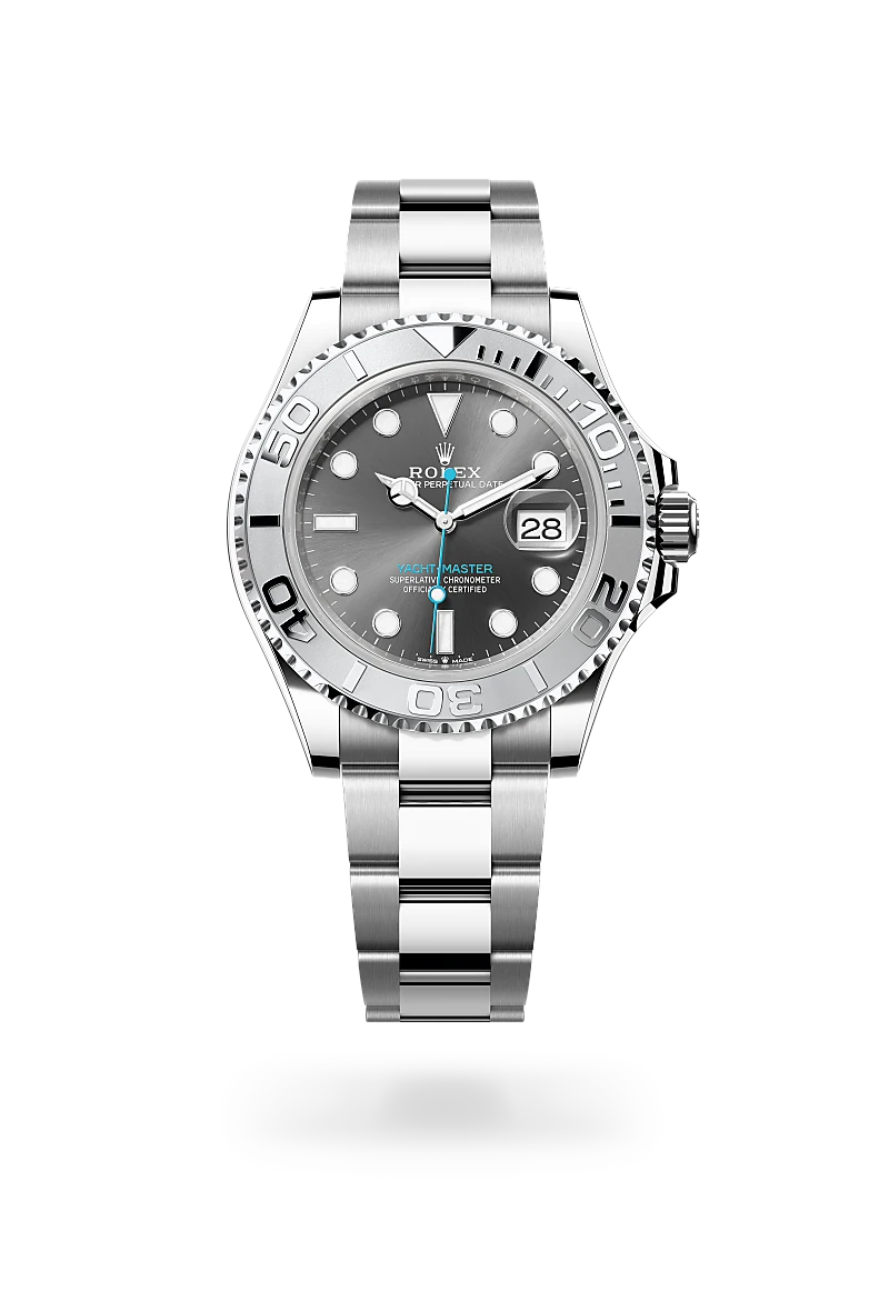 Rolex Yacht-Master 40腕錶鉑金鋼（蠔式鋼與鉑金的組合）款，M126622-0001 - 馮良記表行