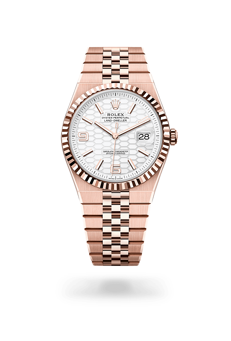 Rolex Land-Dweller 40腕錶18K永恒玫瑰金款，M127335-0001 - 馮良記表行