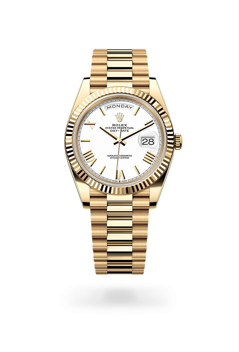 Rolex Day-Date 40腕錶18K黃金款，M228238-0042 - 馮良記表行