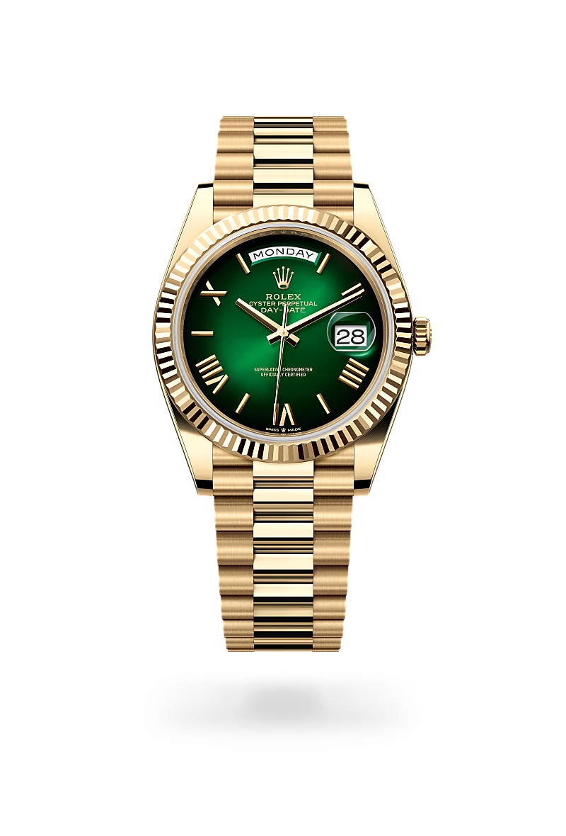 Rolex Day-Date 40腕錶18K黃金款，M228238-0069 - 馮良記表行
