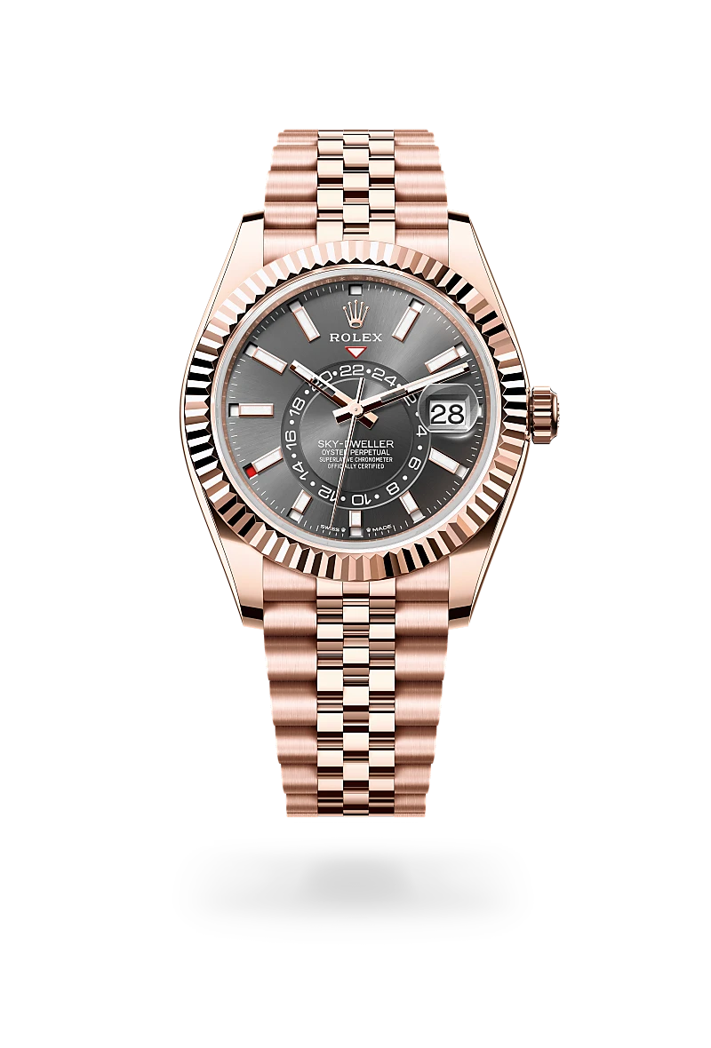 Rolex Sky-Dweller腕錶18K永恒玫瑰金款，M336935-0008 - 馮良記表行